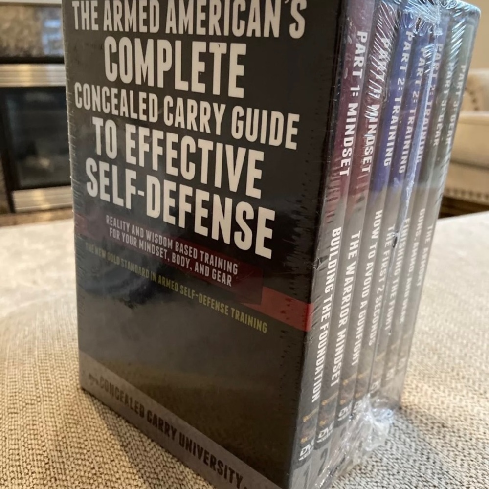 Complete Concealed Carry Guide To Effective Self Defense DVD 7-Disc Sealed New